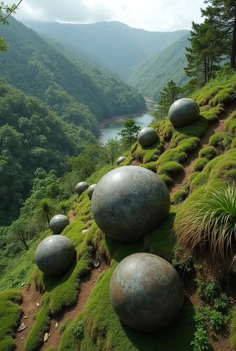 Costa Rica stone spheres