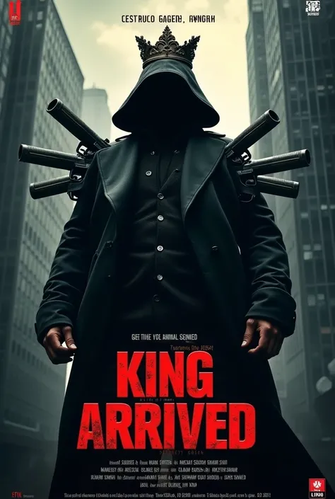 GANGSTA TYPE SONG POSTER

 Gangster With no face

1 crown with Machines Guns

Song Name - ‘KING ARRIVED’

Singer’s Name’s - ‘TUSHAR GOYAL’ & ‘SIMAR SINGH’