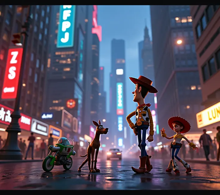 Toy Story in the City