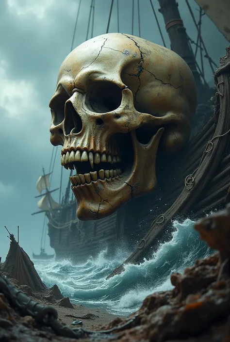 Pirate skull 

