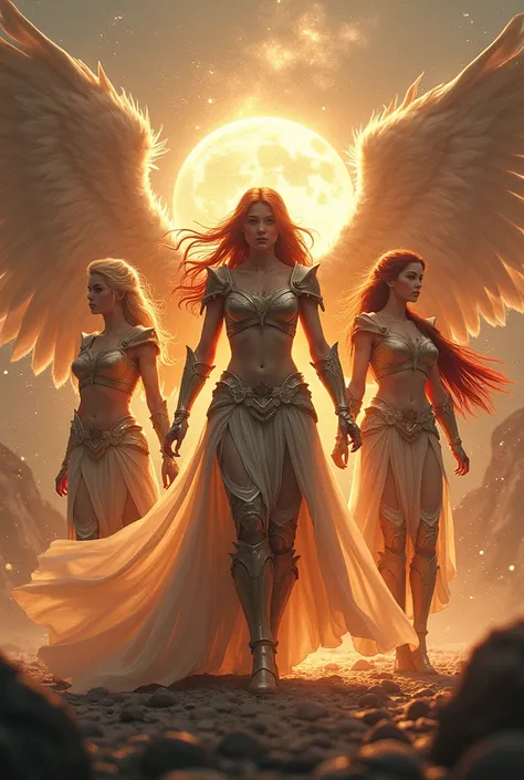 (photorealism:1.2),  The Valkyries—ancient spirits of warriors reborn with celestial power—are Earths last guardians against the forces of Ragnarok, a techno-apocalypse threatening to unmake existence. Among them is Freya Starfire, a Valkyrie who has lost ...