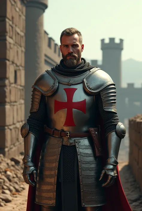 Templar with the Maltese Cross 