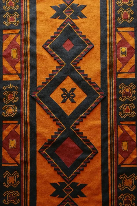 Motif africain Bogolan 