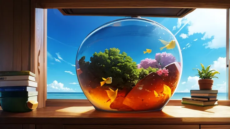 a fishbowl