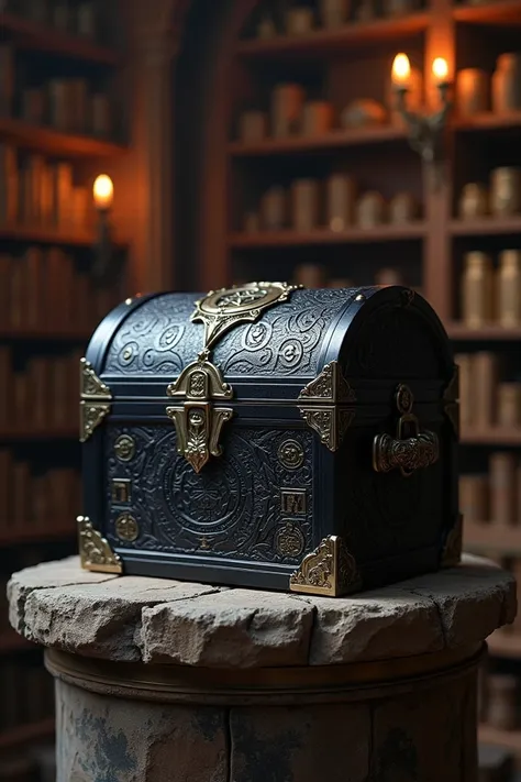 Panyak Black Treasure Box