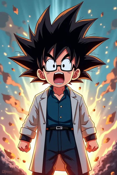  Imagine Professor and Goku merging with Gokus hair. Open your mouth and scream 