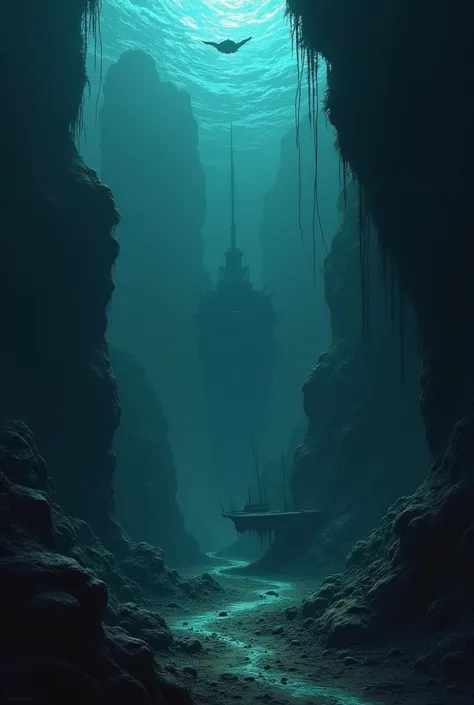 dark seabed