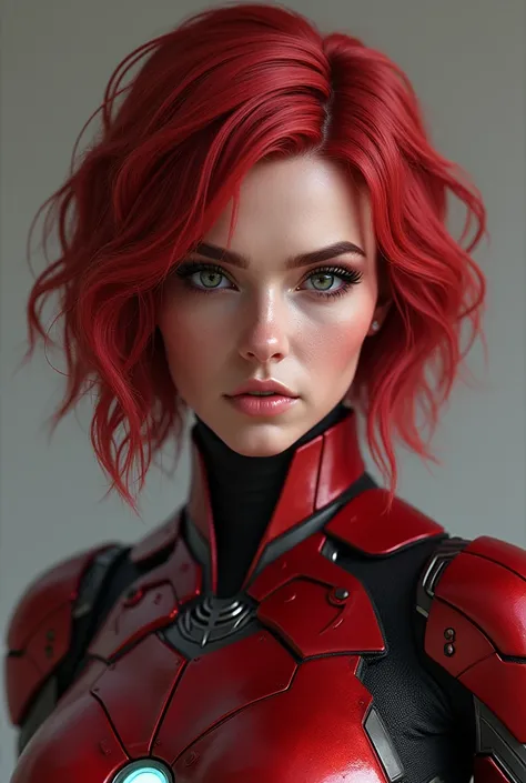 (ironman), (ultra real), (figure), (High resolution), (8K), (very detailed), (Best figure), (detailed and beautiful eyes), (highest quality), (Super detailed), (masterpiece), (wallpaper), (detailed face), Generate a highly realistic image of Kerrigan, Quee...