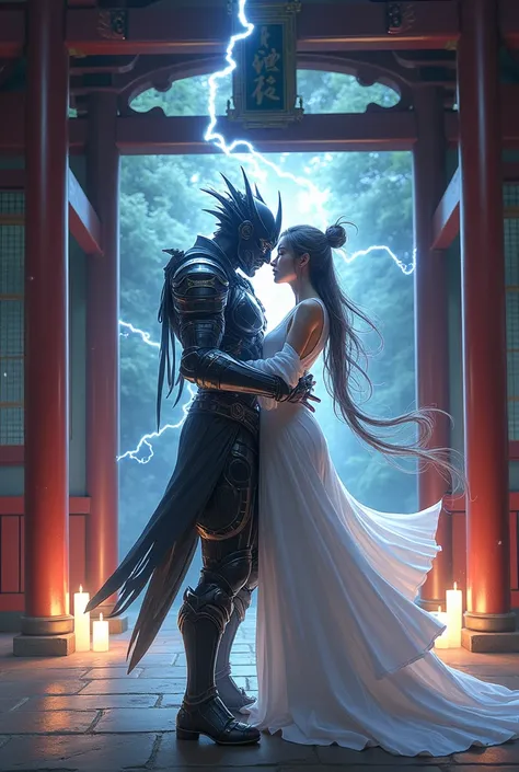 Raiden Shogun I have sex together Yae in a shrine