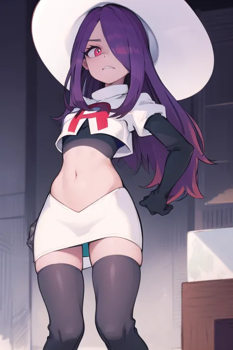 ((best quality)), ((highly detailed)), masterpiece, absurdres, (detailed eyes, deep eyes), (1girl), sucy_manbavaran, purple hair...