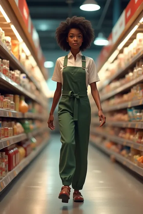  I took a role as a Sales Associate in a bustling supermarket. It was a stark shift—from sitting in a chair most of the day to constantly being on my feet.  
African realistic 3d 
