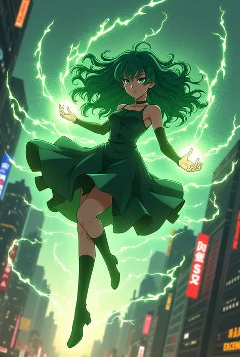 create an image of tatsumaki 