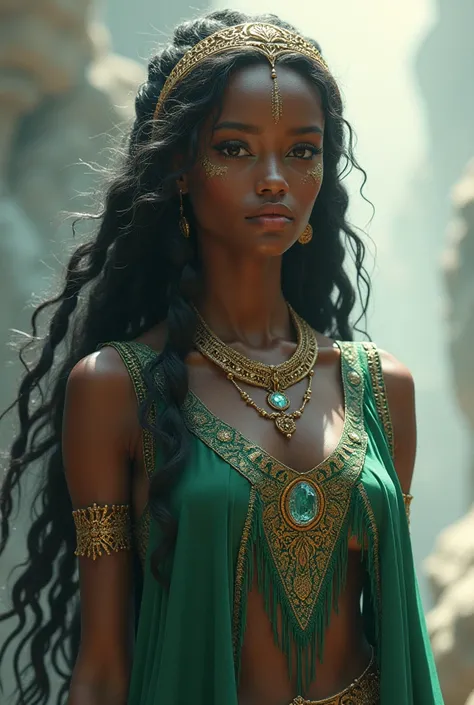 Aurora, the blue haired nubian princess, is from one of the realms on the side of the Great Rift. She is at least 64" tall, reflecting the height and grace of her people. She is of unimaginable beauty, with an ethereal presence that commands attention. Her...