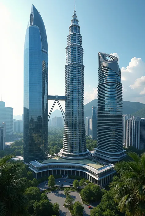 Large buildings in Malaysia 