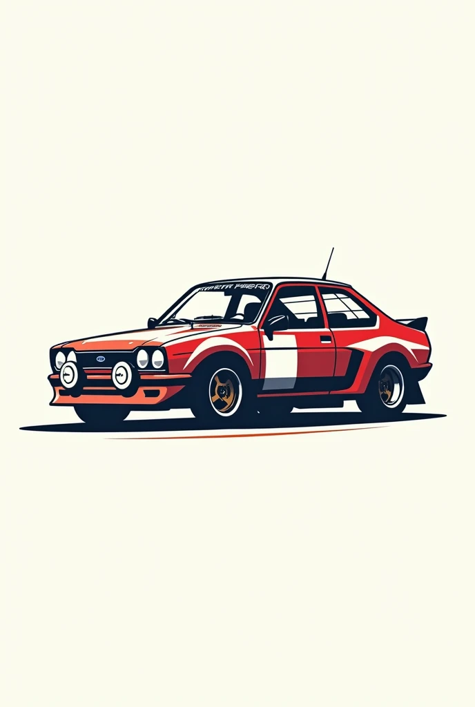 Ford Escort Mark 2 rally logo
