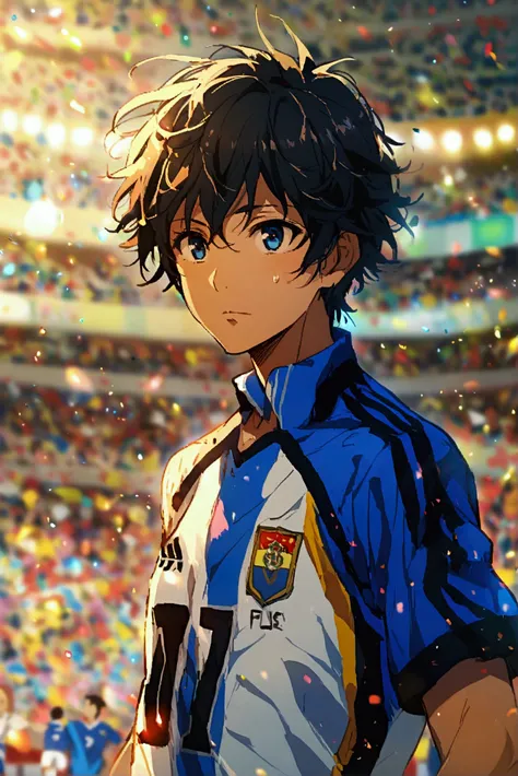 Soccer player from the anime Blue Lock