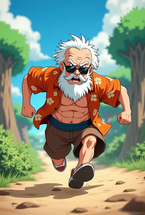 Master roshi funny running