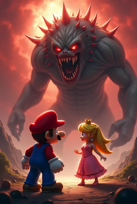  Mario Bross Monster Abducts Naked Princess, Cupa Muerto 