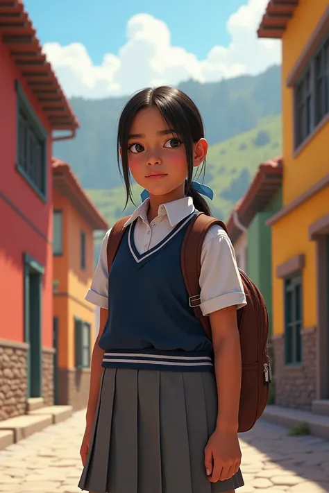  Bethelista Schoolgirl (school), Bolivia - El Alto  