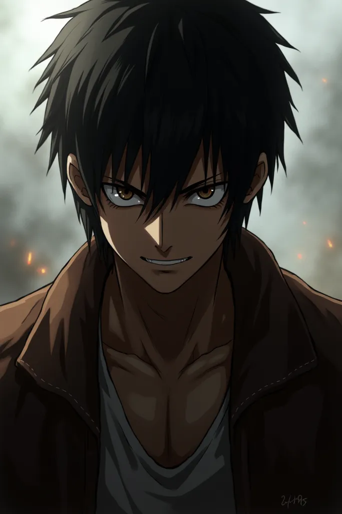 dark skin angry eren jaeger