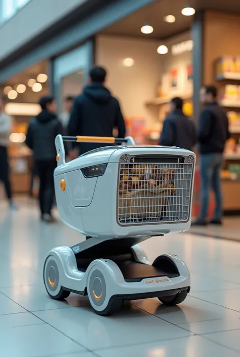 smart cart that follow the humen