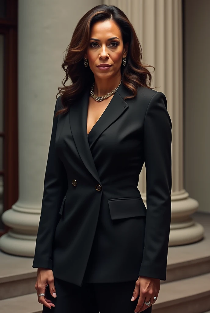 Charicturize kamala harris