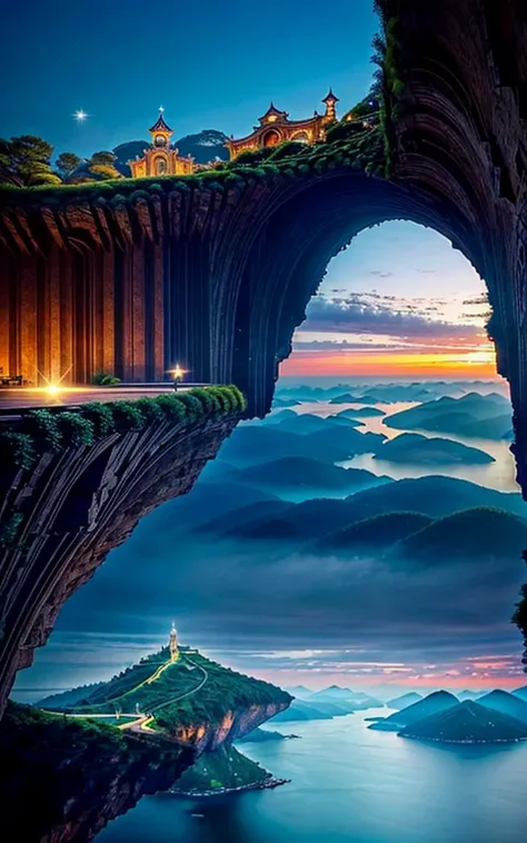 Spectacular views、 Future Cities 、god秘的、 Vivid 、 is glittering、 magic 、 surrealism 、god々、 amazing、Little Star, beautiful scenery, Inspiring Scenery, Spectacular Scenery ,Breathtaking Scenery , amazing風景, Emotionally Shaking Scenery,Charming landscape,Impre...