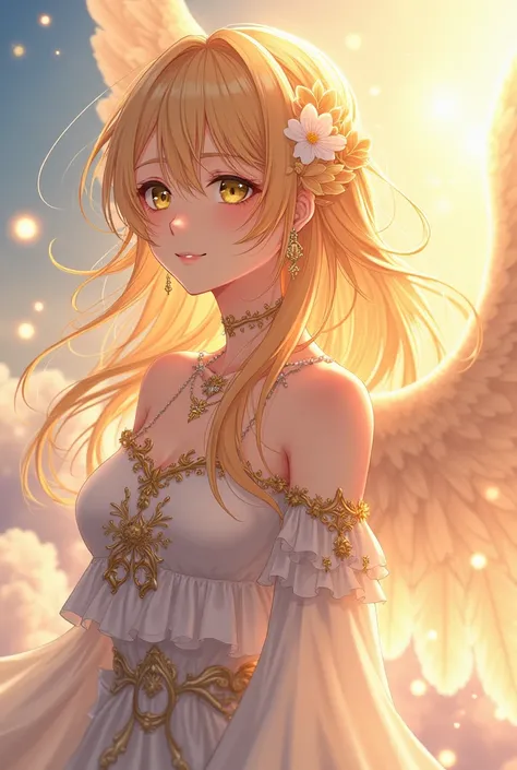  Archangel Zariel Heavenly Hair and May She Look Tender from the anime The 7 Deadly Sins 