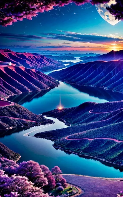 Spectacular views、 Future Cities 、god秘的、 Vivid 、 is glittering、 magic 、 surrealism 、god々、 amazing、Little Star, beautiful scenery, Inspiring Scenery, Spectacular Scenery ,Breathtaking Scenery , amazing風景, Emotionally Shaking Scenery,Charming landscape,Impre...