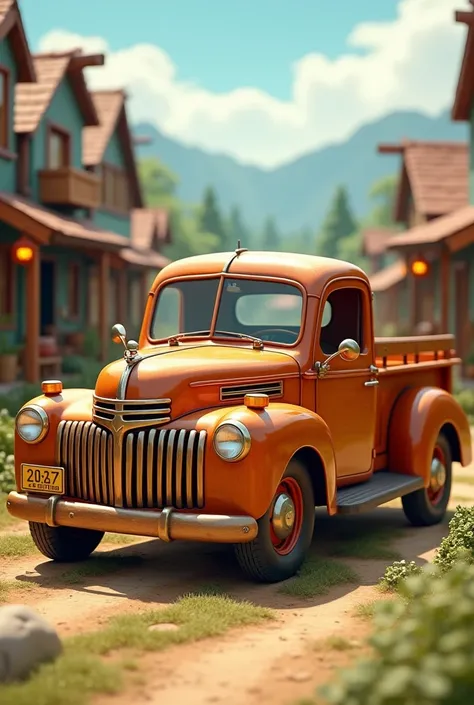 The Wooden Pickup Truck was a charming and old-fashioned vehicle, its exterior made entirely of polished and rustic wood.

The truck itself was a simple and old-fashioned design, its frame similar to that of a standard Pickup Truck, but constructed entirel...