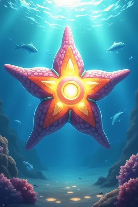 Arte do pokemon starmie 