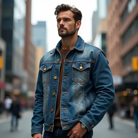 Denim jacket for men