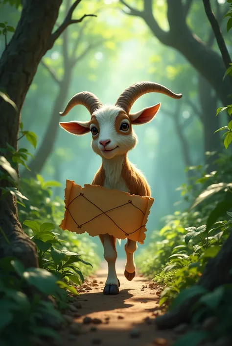 A small village goat discovers a hidden map leading to an ancient treasure buried deep within a jungle. Along the way, it must outsmart predators and solve puzzles.
