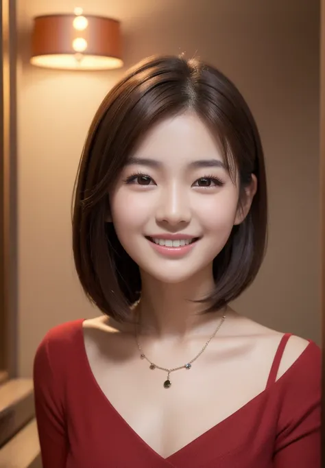 ((best quality)), ((masterpiece)), ((ultra high res)), (((photorealistic:1.4))), ((1girl)), ((smiling eyes)), (((ulzzang-6500-v1.1:1.0))), ((Brown short Hair)), ((black Eyes)), ((18 Years Old)), ((Beautiful Woman)), ((Actress)), best quality, masterpiece, ...