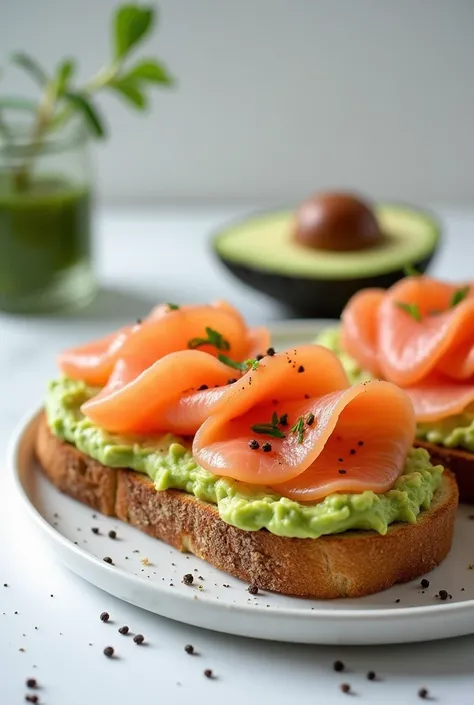 Avocado and Smoked Salmon Toast