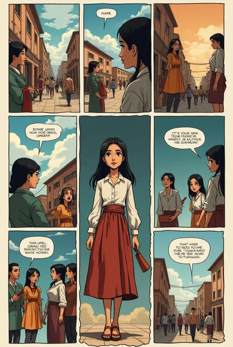 Comic about a girl who excelled studying to create history from the time she was poor until she became a great writer