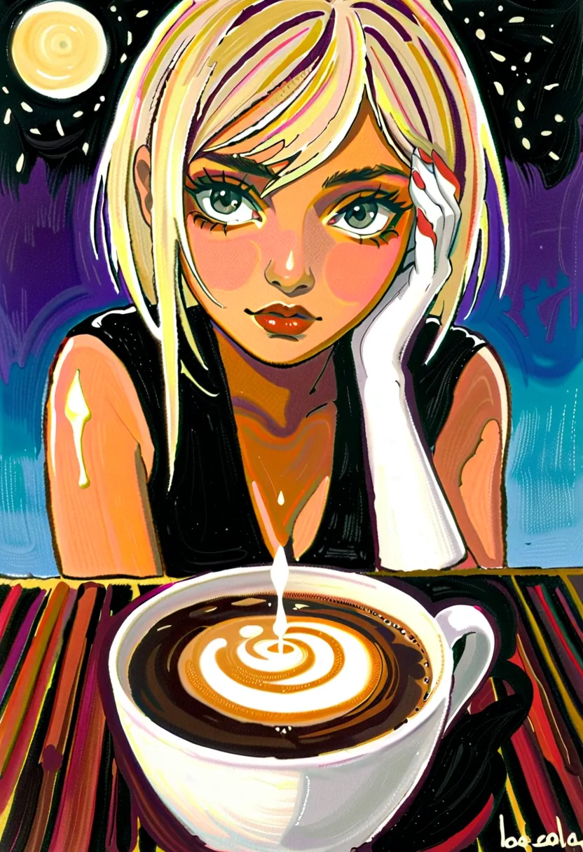 cafe au lait boogaloo, tears of cafe latte girl, espresso samurai