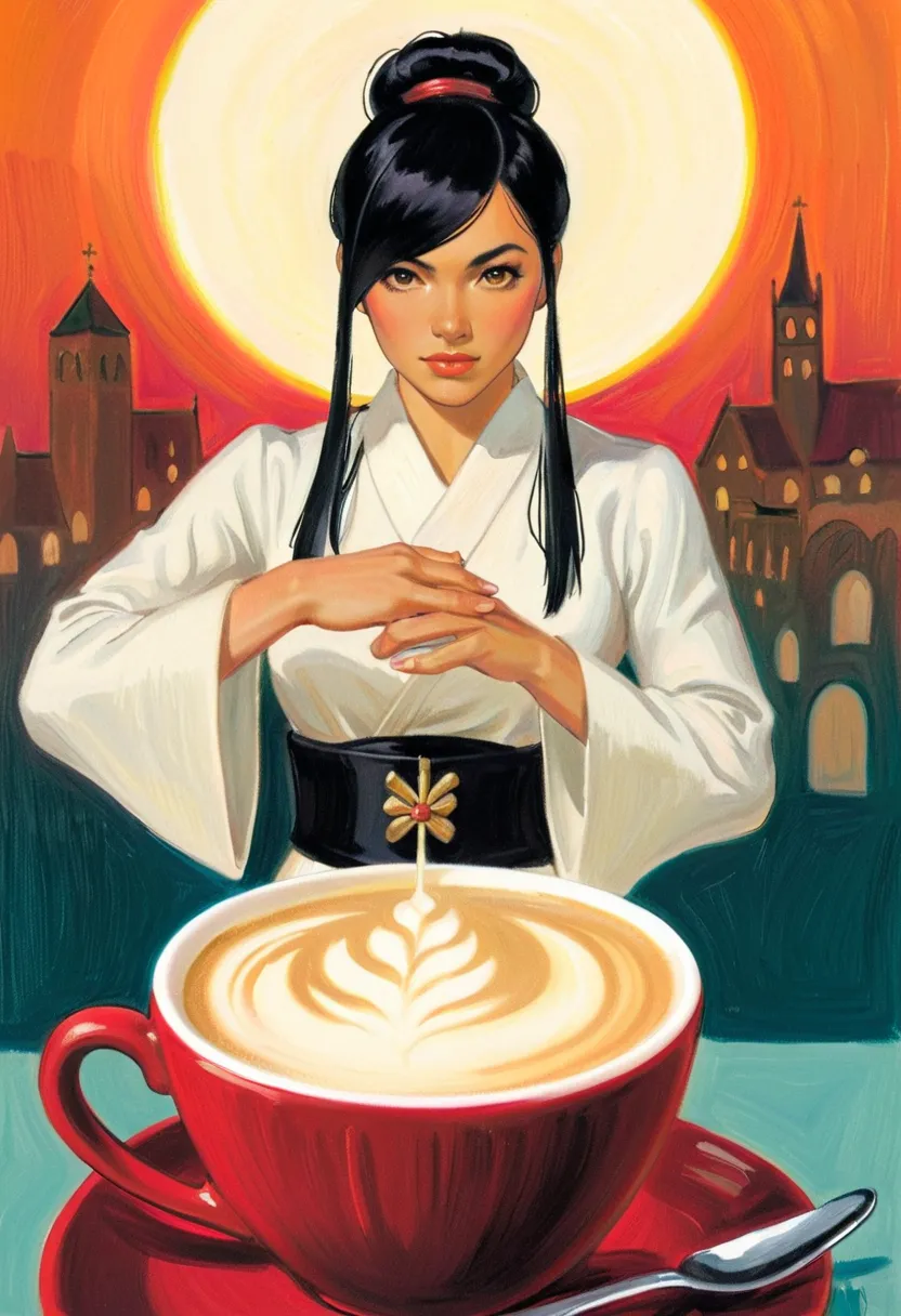 cafe au lait boogaloo, tears of cafe latte girl, espresso samurai