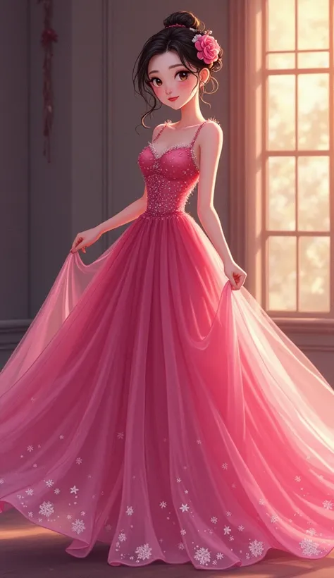 A beautiful woman in Pink-purple evening gown, A beautiful woman in Pink-purple evening gown, A beautiful woman in Pink-purple evening gown, A beautiful woman in Pink-purple evening gown, A beautiful woman in Pink-purple evening gown, A beautiful woman in ...