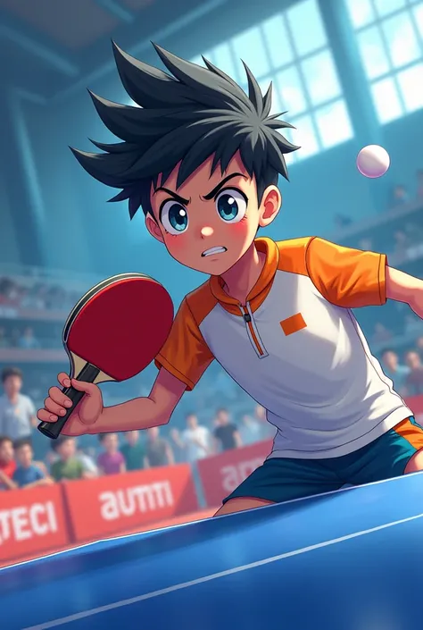 Table tennis player boy  anime