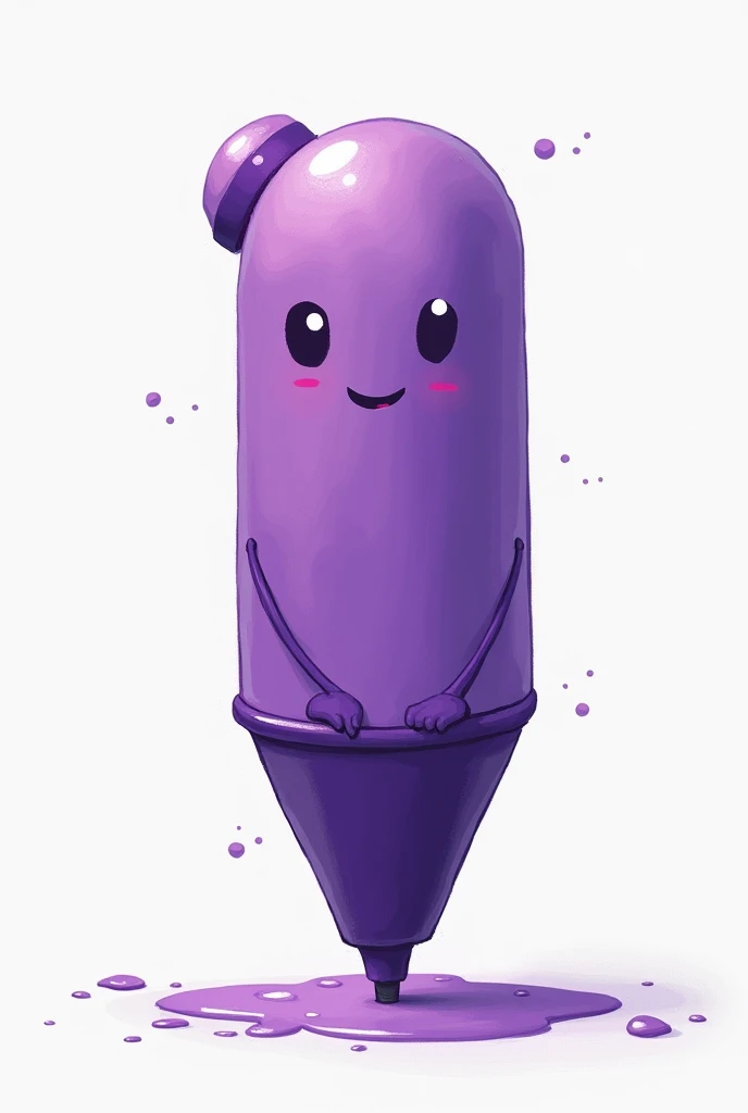 Sentient purple marker