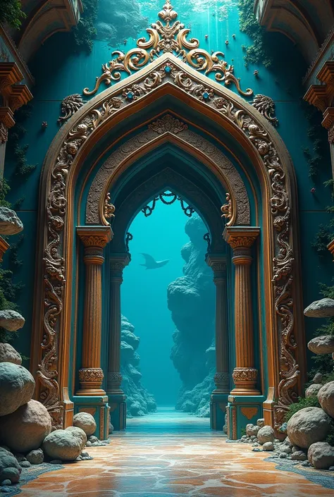 We are planing to design an entrance for our juniors welcome function. Our theme is deep sea. Based on simbad. Classic percian look. Easy to nake