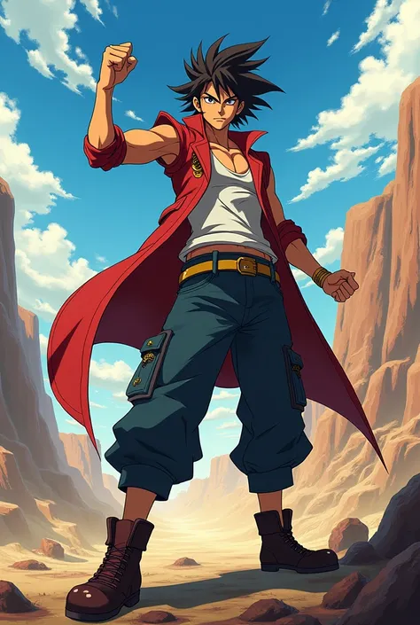 Kamina character from Tengen Toppa Gurren Lagann 