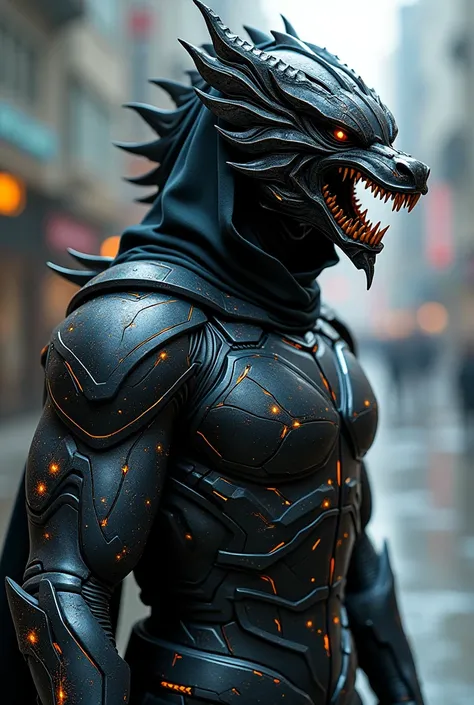 Nazmi :  Ninja Cyber Dragon Suit

The suit designed with the futuristic dragon theme ,  with a layer of lightweight carbon metal that sparkles like dragon scales . Membantu Nazmi  untuk menstabilkan kuasanya mengawal molekul,  preventing his body from bein...