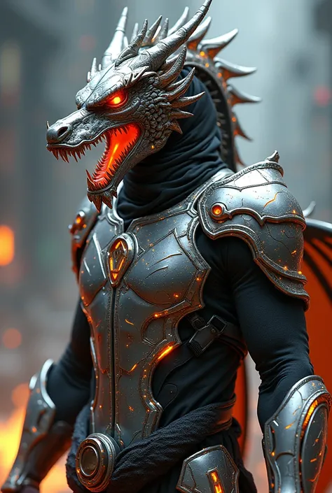 Nazmi :  Ninja Cyber Dragon Suit

The suit designed with the futuristic dragon theme ,  with a layer of lightweight carbon metal that sparkles like dragon scales . Membantu Nazmi  untuk menstabilkan kuasanya mengawal molekul,  preventing his body from bein...