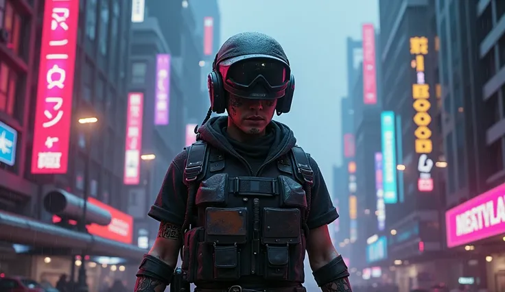 Pubg character in cyberpunk