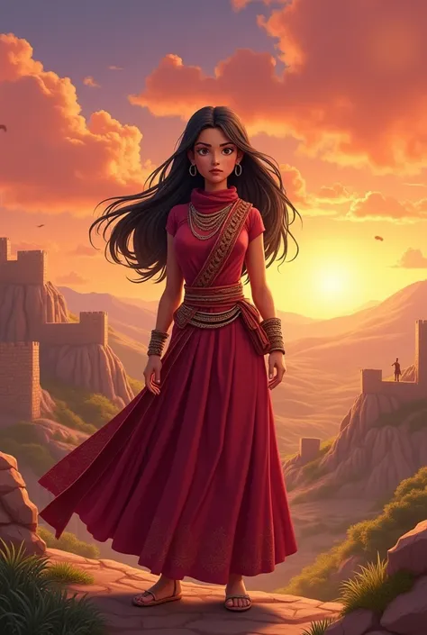 Kurdish woman disney pixar poster