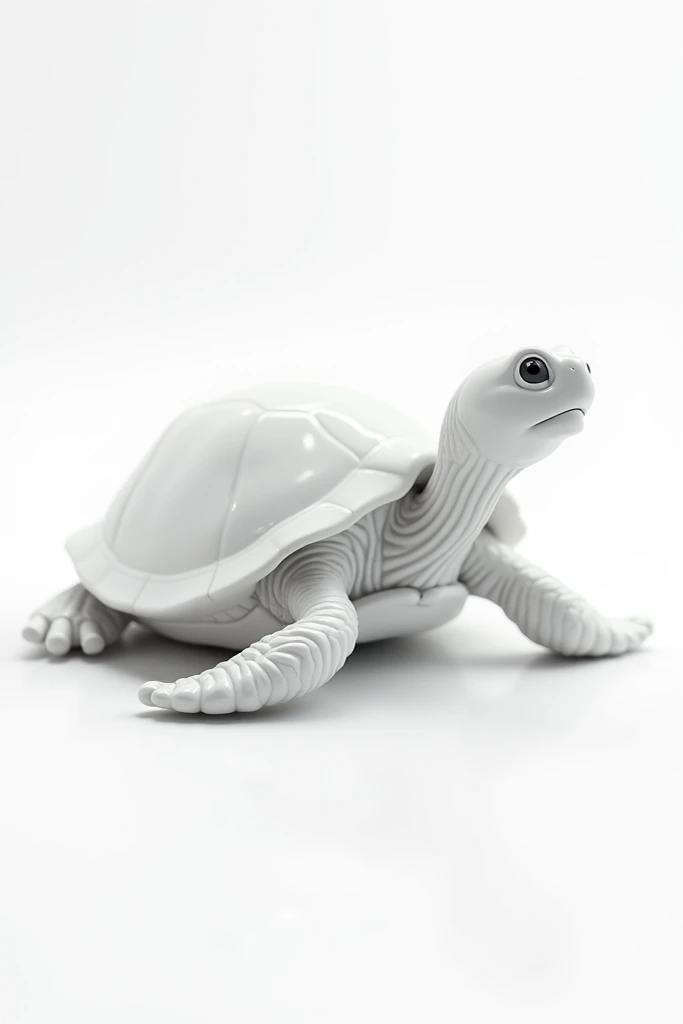 Turtle white background