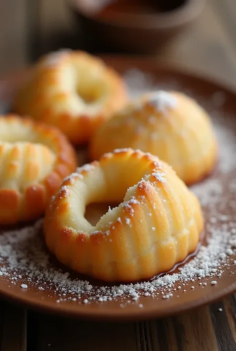 Kuih urum oval shape sarawak