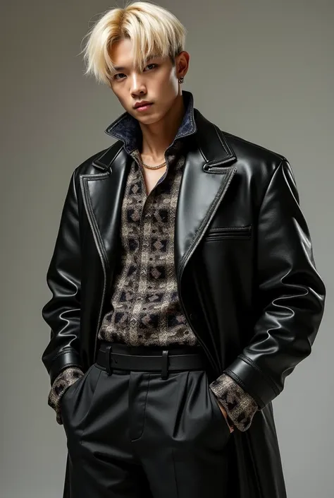 Liel  (20 years)

Function: visual, rapper and vocalist

Appearance : Unique and Elegant Style,  with short blond hair and an imposing posture .

personality:  Confident and with a great presence ,  he is the groups visual and always attracts attention ,  ...